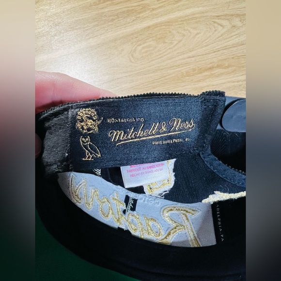RARE! OVO x Raptors x Mitchell & Ness Collaboration Snapback Drake Hat - Picture 5 of 5